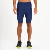 Bermuda Masculina de Corrida 500 Compact Kiprun, azul-marinho, 3G