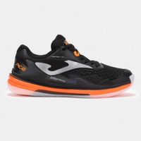 Calçado Masculino de Tennis Ace Pro Clay Joma, preto-laranja, 40 BR