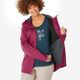 Jacket nh500 w hurrica, uk20-22 / eu 2xl Roxa 3G