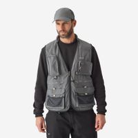 Fishing vest 500 grey, 2xl (chest 47