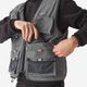 Fishing vest 500 grey, 2xl (chest 47") Cinza 3G