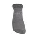 Meia pilates 100 pt, uk 8.5-10.5 eu43-45 Cinza 37/40 BR