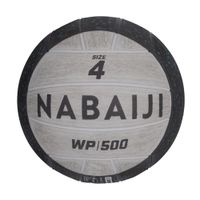 Bola Polo Aquático Wp500 Lastro 800g Tamanho 4, cinza, UNICO