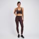 *leg elástico 500 rosê oi25, xl Marrom G