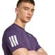 Camiseta Masculina de Tennis Club 3STR Tee Adidas, roxo, G