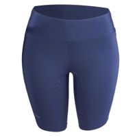 Short feminino de corrida Mid Tight, azul, 3G