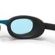 Óculos de Natação - XBase, preto-azul, tamanho ajustável