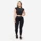 Crop seamless ts muscu bl, uk 16 / eu xl Preto G