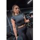 Crop seamless ts muscu bl, uk 16 / eu xl Preto G