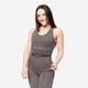Seamless muscu tank brown, uk 16 / eu xl Marrom G