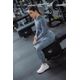Crop ls fts900 seamless, uk 12-14 / eu l Azul-cinza GG