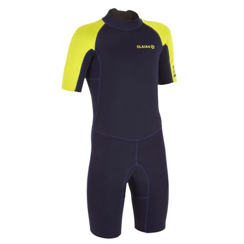 Srty100 jr surf springsuit nav, 14 years Preto-amarelo 8 ANOS