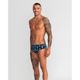 Sunga Masculina de Natação Lateral Fabiola Molina, azul, P