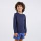 Camiseta Infantil de Surf Proteção UV50+ Tribord, azul, 4 ANOS