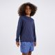 Camiseta Infantil de Surf Proteção UV50+ Tribord, azul, 4 ANOS