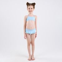 Top infantil cruzado light blue, 8 years Azul 4 ANOS
