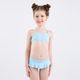 Top infantil cruzado light blue, 8 years Azul 4 ANOS