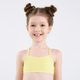 Top infantil cruzado light blue, 8 years Amarelo 4 ANOS