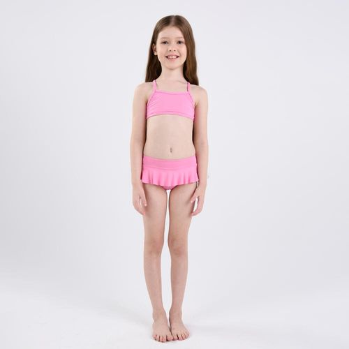 Top infantil cruzado light blue, 8 years Rosa 4 ANOS