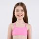 Top infantil cruzado light blue, 8 years Rosa 4 ANOS