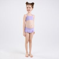 Top infantil cruzado light blue, 8 years Roxo 8 ANOS