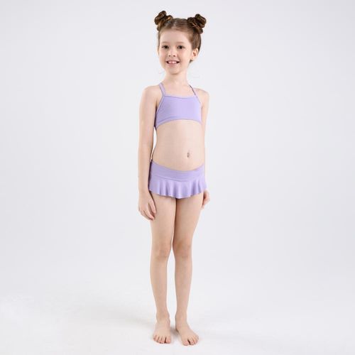 Top infantil cruzado light blue, 8 years Roxo 8 ANOS