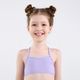 Top infantil cruzado light blue, 8 years Roxo 8 ANOS
