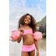 Calcinha Biquíni Infantil De Surf Tribord Rosa, rosa, 4 ANOS