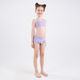 Calcinha Biquíni Infantil De Surf Tribord Rosa, mauve, 4 ANOS