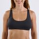 Top Feminino de Surf Fino 100 Tribord Azul, preto, 3G