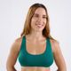 Top Feminino de Surf Fino 100 Tribord Azul, verde, 3G