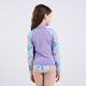 Camiseta Infantil de Surf Manga Longa UPF 50+, lilás, 4 Anos