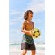 Short Infantil de Surf Camorail Tribord, listras, 10 ANOS