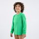 Camiseta Infantil de Surf Proteção UV50+ Tribord, verde, 4 ANOS
