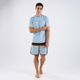 Camiseta Masculina de Surf UV FPU50+ 100 Olaian, colorido, G