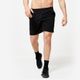 SHORT BASICO, CARDIO TRAINING, FST 100, TAM. P, COR PRETA, DOMYOS