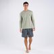 Camiseta Masculina de Surf UV50+ Tribord Verde, verde, 3G