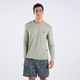 Camiseta Masculina de Surf UV50+ Tribord Verde, verde, 3G