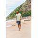 Camiseta Masculina de Surf UV50+ Tribord Verde, verde, 3G