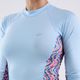 Camiseta Feminina de Manga Longa Fpu50+ 500 Tribord Azul, 3G