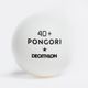 Bola de Ping Pong Pongori TTB 100 (72 unidades), branco, UNICO