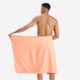 Toalha de Natação microfibra Tamanho L 80 x 130 cm Coral / COR: rosa / TAMANHO: UNICO