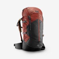 Mochila Masculina Trilha Trekking MT 100 Easyfit 70 Litros Vermelho, UNICO