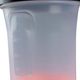 Shaker 400ml 3em1 com Dose Extra Laranja, preto-laranja, UNICO
