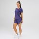 Camiseta Feminina de Corrida Run Dry+ Roxo-noite, roxo-noite, 3G