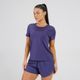 Camiseta Feminina de Corrida Run Dry+ Roxo-noite, roxo-noite, 3G