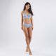 Cal franzida 100 sangria blue pv25, xl Azul 3G