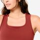 Regata Justa Feminina de Treino Decathlon Marrom, marrom, G