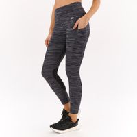 Legging Feminina de Treino com bolso 120 Domyos, cinza, PP