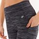 Legging Feminina de Treino com bolso 120 Domyos, cinza, PP